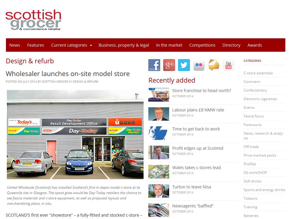 Wholesaler launched on-sale model store